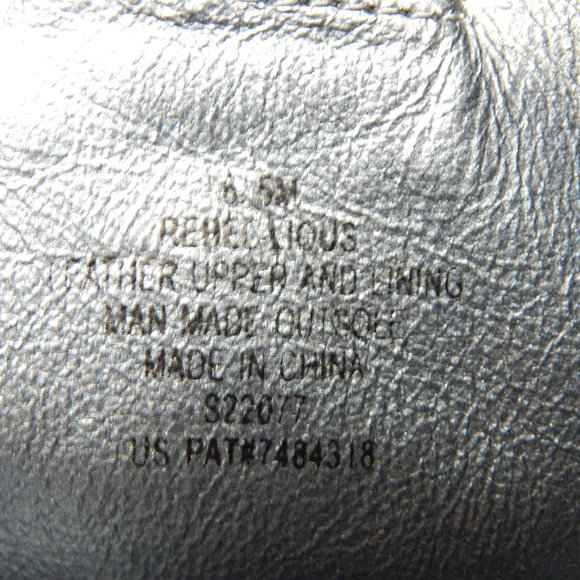 Kenneth Cole Women's Brown & Gray Leather Knee High Riding Boots Size 8.5 M - Picture 12 of 13